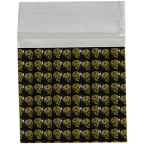 Pattern Bags, 32x32mm- Gold Skull