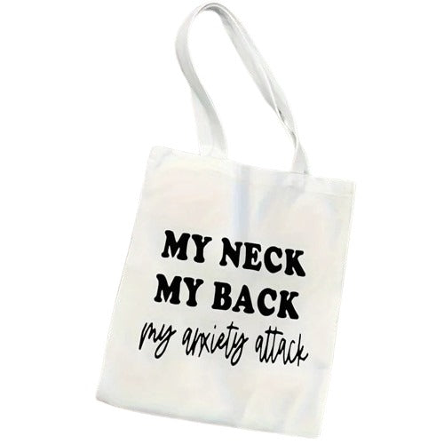 My Neck My Back Tote Bag Temu