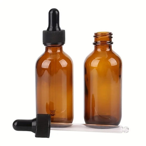 Amber Glass Dropper Bottle- 50ml