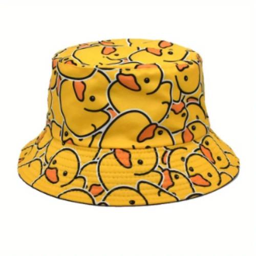 Rubber Duckie Bucket Hat- Yellow Temu