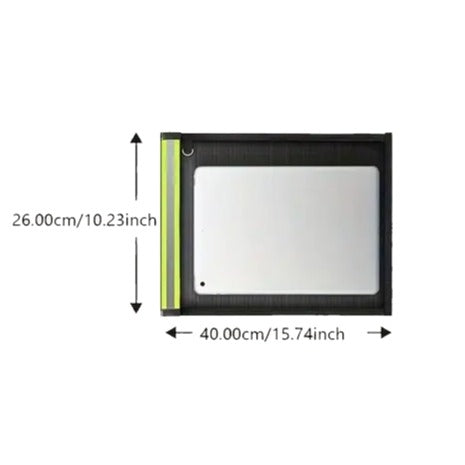 Faraday Pouch w/ Reflective Strip- Med Temu