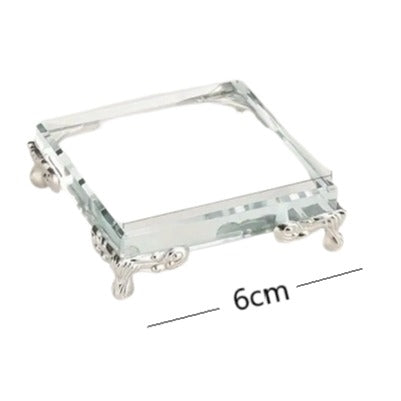 Glass Snuff Table- 6cm