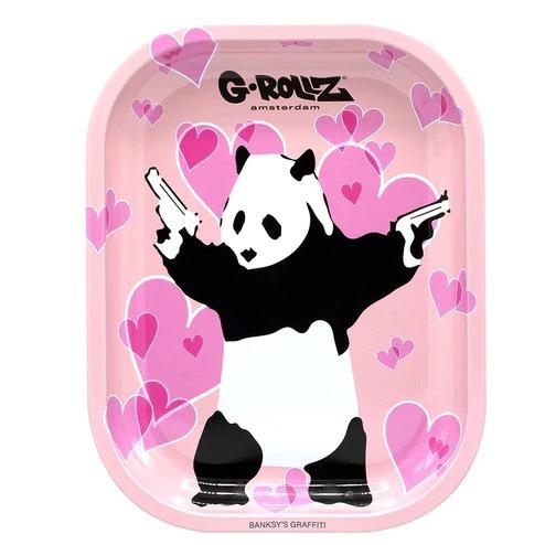 G-Rollz Tray Small- Panda Gunnin' Cig Corp
