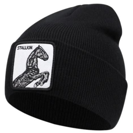 Stallion Beanie- Black Temu
