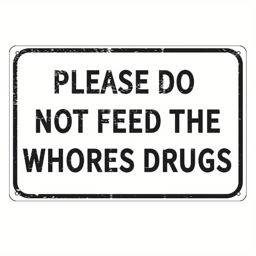 Please Do Not Feed Sign Temu
