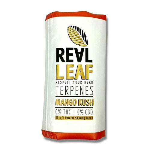 Real Leaf Terpenes Herbal Blend- Mango Kush JD Suppliers