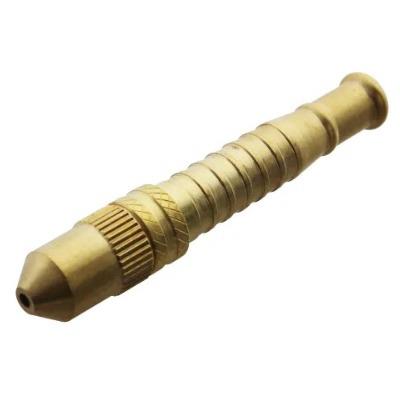 Smokeless Brass Pipe- 6.8cm Down Under Wholesalers