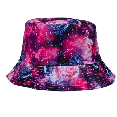 Purple Nebula Bucket Hat Temu