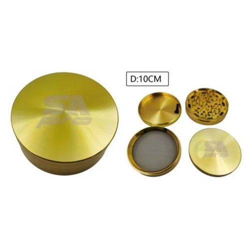 SA Pro Gold Party Grinder- 10cm Trio Trading
