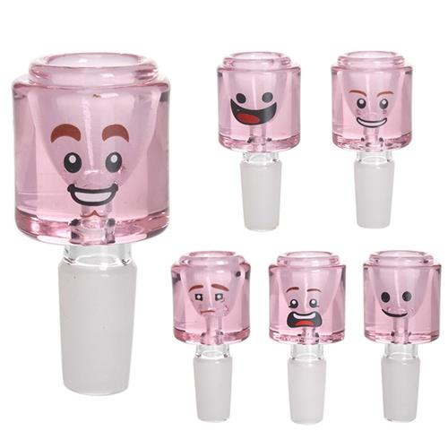 LEGO Pink Head Glass Cone 14mm Shenghong Glass