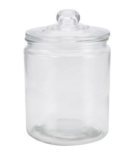 Glass Storage Jar- 1.9L High on Chapel