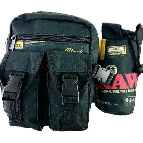 Raw Black Travel Bumbag