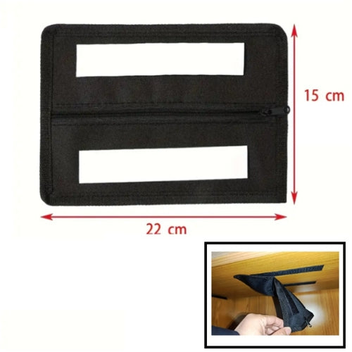 Velcro Sticky Stash Pouch Temu