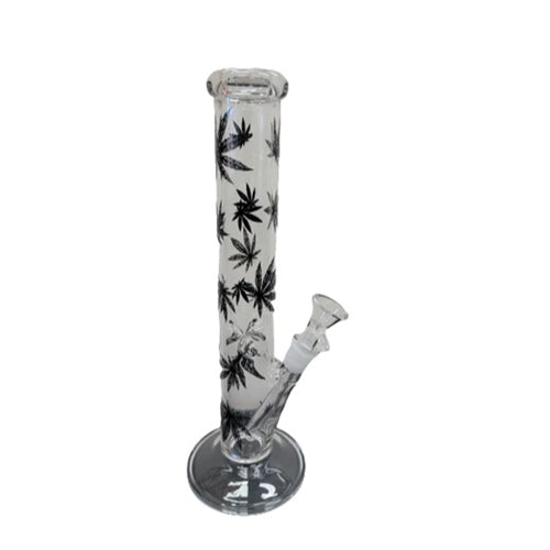 Green Leaf Glass Tube- 27cm Cig Corp