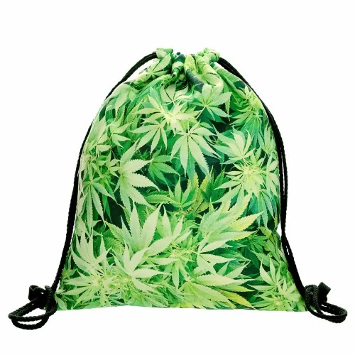 Leaf Print Bag Temu