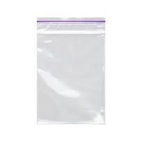 Clear Bags w/ Blue Line, 26x26mm