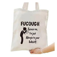 Fucough Tote Bag