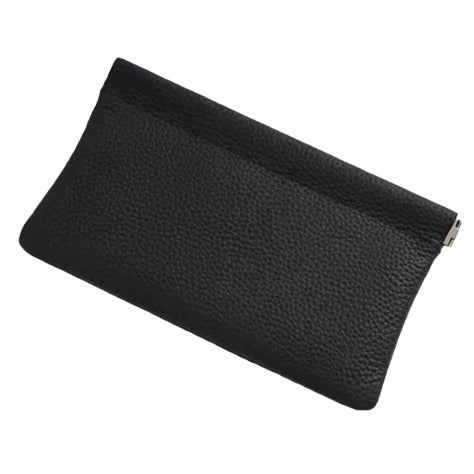 Snap-Shut PU Leather Pouch- 19cm
