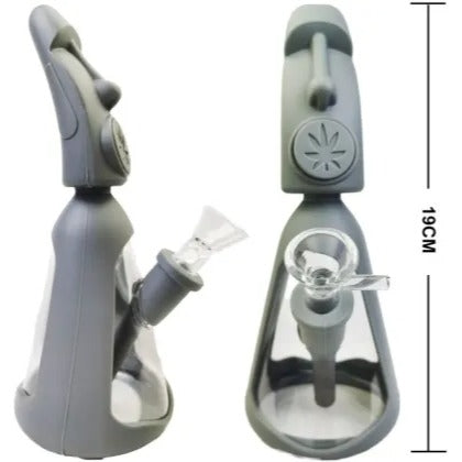 Silicone Easter Island Head 19cm Trio Trading