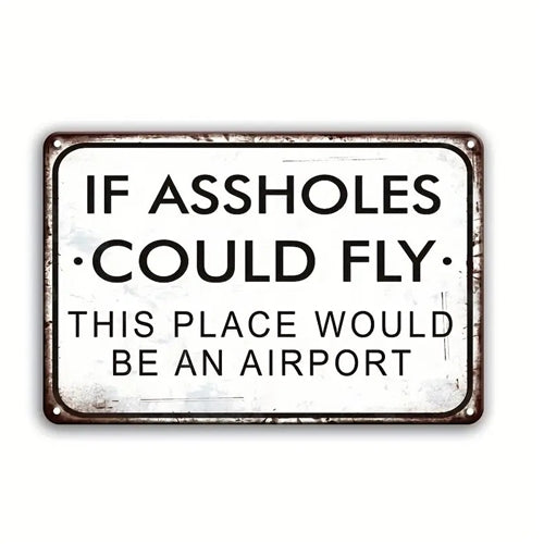 Assholes Sign Temu