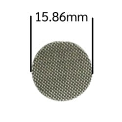 10pk Flat Mesh Screens- 15.86mm Temu
