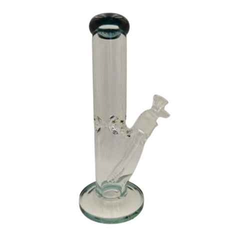Coloured Rim Glass Straight- 28cm