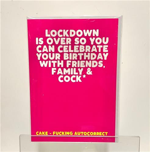 Lockdown Bday Card William Valentine