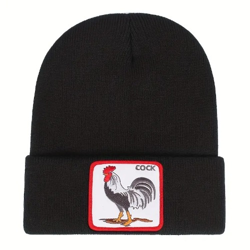 Cock Beanie- Black