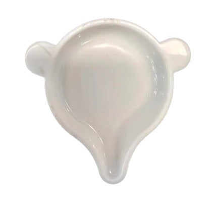 White Plastic Weighing Pan 3.5cm Cig Corp