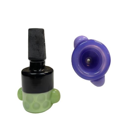 WigWag 2-Tone Cone- 14mm HF Glass