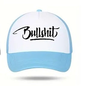 Bullshit Cap- Blue/White Temu