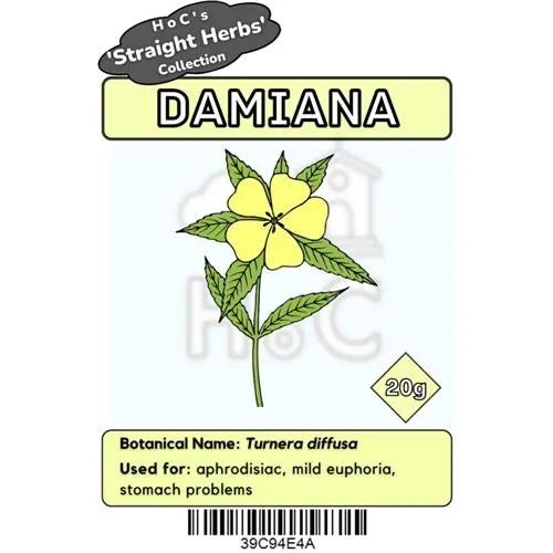 Damiana Mix Herb Wholesalers