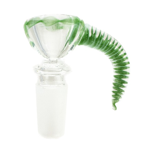 W/W Clear Glass Cone w/ Handle- 14mm Down Under Wholesalers