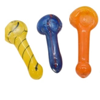 Colour Glass Pipe (7cm)