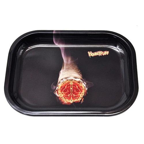 HP Rolling Tray w/Lid- Brain Cig Corp