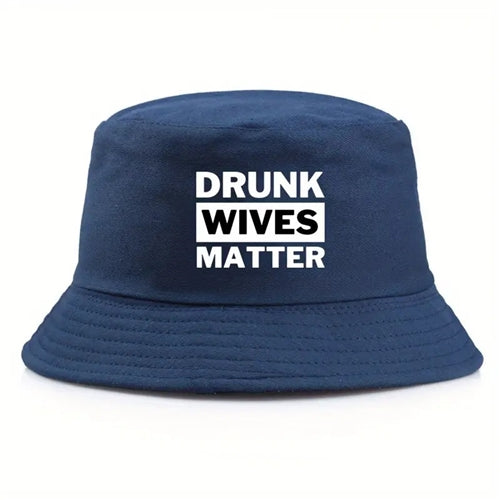 Drunk Wives Matter Bucket Hat Temu