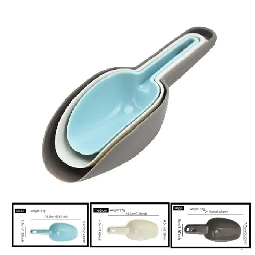 3pc Plastic Scoop