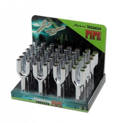 Double Tube Tooter- Chrome Near Dark