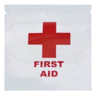 First Aid Mylar Bags- 22.5x19cm Near Dark