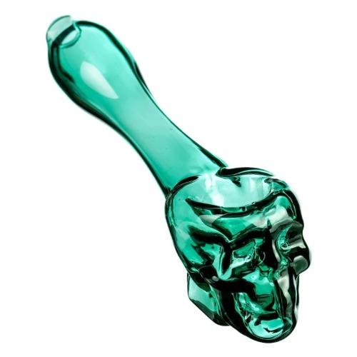 Skull Mini Glass Pipe- 11cm Down Under Wholesalers