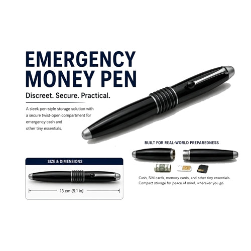 Executive Secret Stash Pen