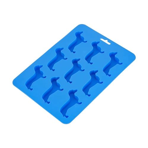 9-Hole Sausage Dog Silicone Mould