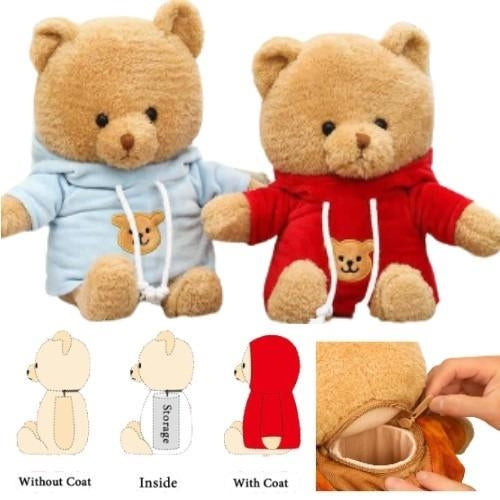 Teddy Bear Stash- Small AliExpress
