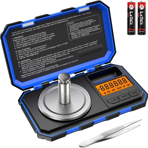 Prof. Digital Scale 50x0.001g- Blue Amazon