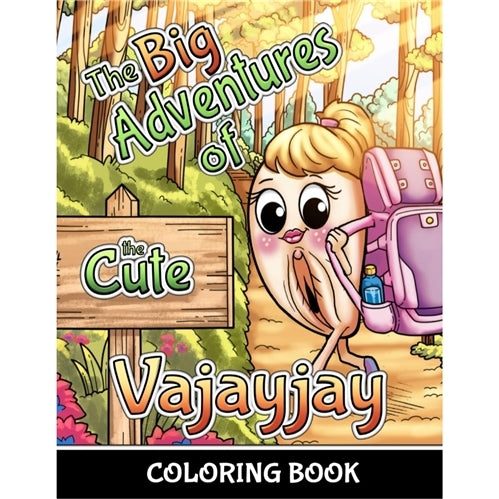 Big Adventures of the Cute Vajayjay Coloring Book Amazon