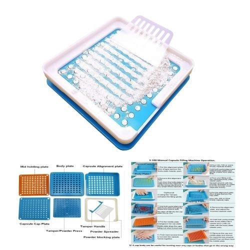 Capsule Machine- Size 0 x100 Amazon