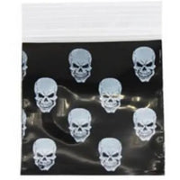 Pattern Bags, 38x38mm- Skull