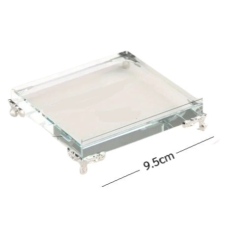 Glass Snuff Table- 9.5cm