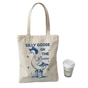 Silly Goose Loose Tote Bag Temu