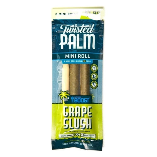 Twisted Palm Leaf Rolls- Grape Slush